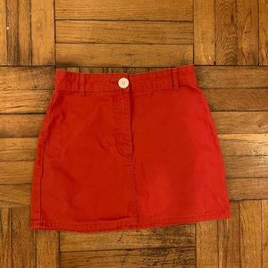 Burnt orange / red Urban Outfitters skirt size small
